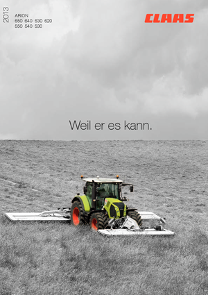 Traktory z napędem 4WD Claas Arion 650 CMatic