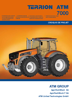 Traktory z napędem 4WD Terrion ATM 7360