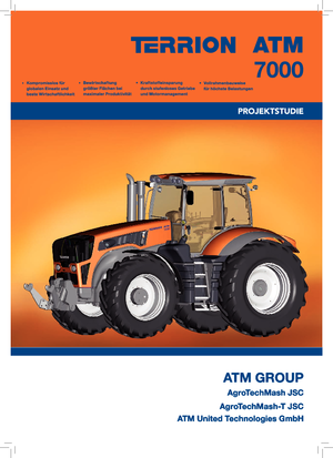 Traktory z napędem 4WD Terrion ATM 7360