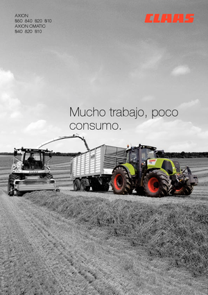 Traktory z napędem 4WD Claas Axion 810