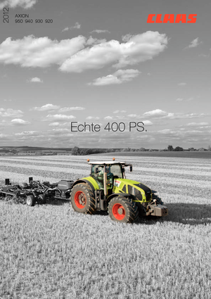 Traktory z napędem 4WD Claas Axion 950
