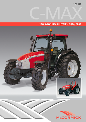 Traktory z napędem 4WD McCormick C 110 Max