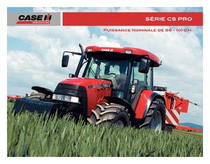 Traktory z napędem 4WD Case IH CS 85 Pro Profi