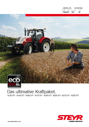 Traktory z napędem 4WD Steyr CVT 6230 Basis