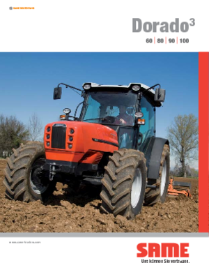 Traktory z napędem 4WD SAME Dorado³ 100 HL GS