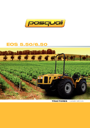 Traktory z napędem 4WD Pasquali Eos 6.50 RS