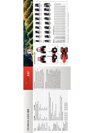 Traktory z napędem 4WD Carraro Ergit TGF 9800
