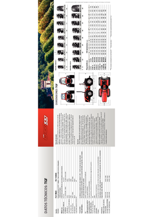 Traktory z napędem 4WD Carraro Ergit TGF 9800