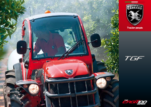 Traktory z napędem 4WD Carraro Ergit TGF 10400
