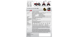 Traktory z napędem 4WD Carraro TX 7800 S