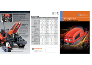 Traktory z napędem 4WD Kioti EX 45 HST