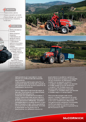 Traktory z napędem 4WD McCormick F 120 XL