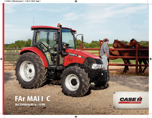 Traktory z napędem 4WD Case IH Farmall 65 C Komfort