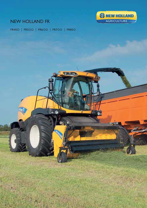 Maszyny do zbioru pasz z napędem 4WD New Holland FR 850