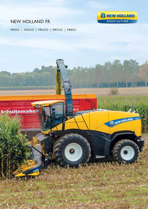 Maszyny do zbioru pasz z napędem 4WD New Holland FR 850