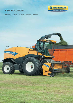 Maszyny do zbioru pasz z napędem 4WD New Holland FR 850