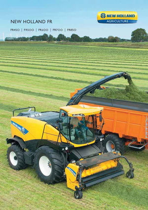 Maszyny do zbioru pasz z napędem 4WD New Holland FR 850