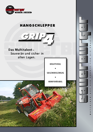 Traktory z napędem 4WD Sauerburger GRIP 4-95
