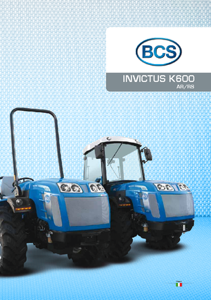 Traktory z napędem 4WD BCS Invictus 600 AR