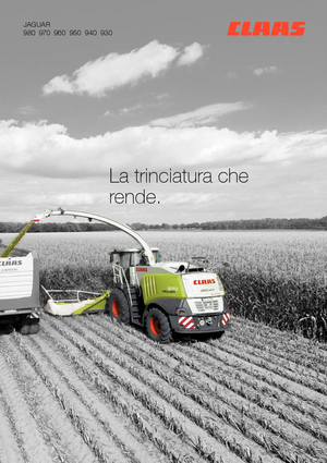 Maszyny do zbioru pasz z napędem 4WD Claas Jaguar 970