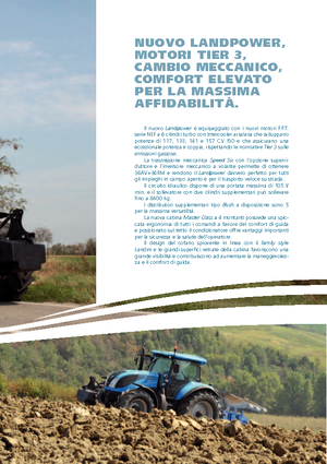 Traktory z napędem 4WD Landini Landpower 145 Techno