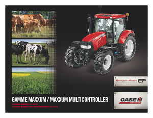 Traktory z napędem 4WD Case IH Maxxum 115 Basis EHR