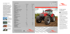 Traktory z napędem 4WD McCormick MC 135