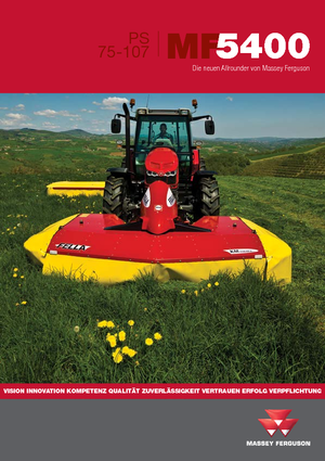 Traktory z napędem 4WD Massey Ferguson MF 5430-4 Freisicht