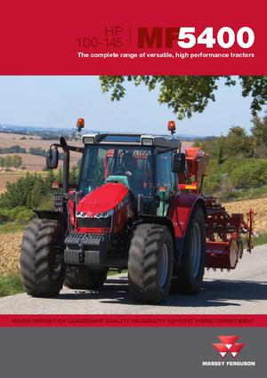 Traktory z napędem 4WD Massey Ferguson MF 5470-4 Edition