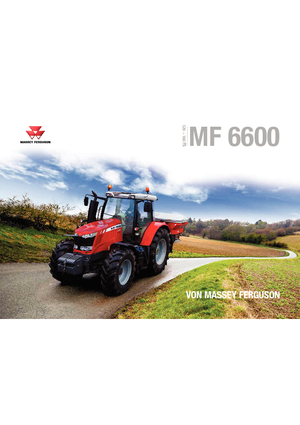 Traktory z napędem 4WD Massey Ferguson MF 6616 Dyna 6
