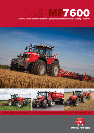 Traktory z napędem 4WD Massey Ferguson MF 7615 Dyna-VT