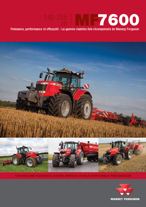 Traktory z napędem 4WD Massey Ferguson MF 7615 Dyna-VT