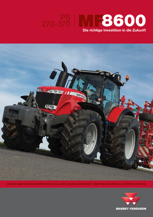 Traktory z napędem 4WD Massey Ferguson MF 8670 Dyna-VT