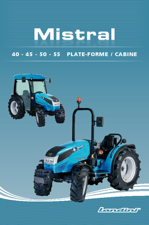 Traktory z napędem 4WD Landini Mistral 45