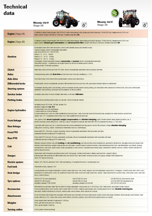 Traktory z napędem 4WD Reform Werke Mounty 100 V