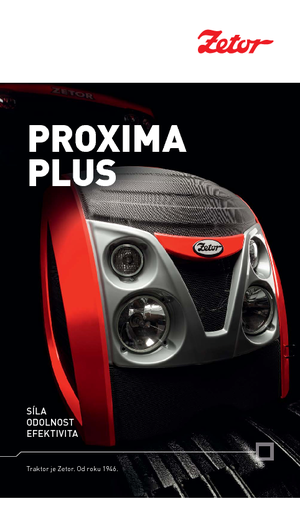 Traktory z napędem 4WD Zetor Proxima Plus 90