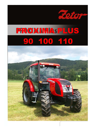 Traktory z napędem 4WD Zetor Proxima Plus 90
