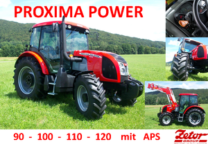 Traktory z napędem 4WD Zetor Proxima Power 100