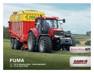 Traktory z napędem 4WD Case IH Puma 140 MC Komfort EHR