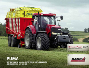 Traktory z napędem 4WD Case IH Puma 140 MC Komfort EHR