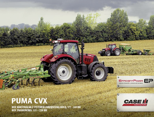Traktory z napędem 4WD Case IH Puma CVX 230 Basis EHR
