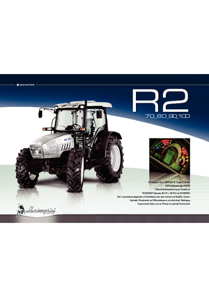 Traktory z napędem 4WD Lamborghini R 2.70 DT