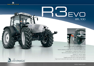 Traktory z napędem 4WD Lamborghini R 3 EVO 100 GS DT