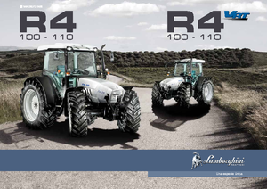 Traktory z napędem 4WD Lamborghini R 4.100 VRT