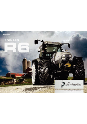 Traktory z napędem 4WD Lamborghini R 6.110