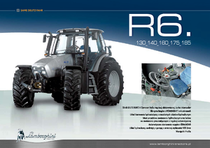 Traktory z napędem 4WD Lamborghini R 6.160 DCR