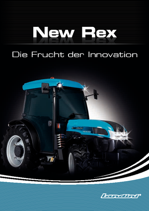 Traktory z napędem 4WD Landini Rex 90 F