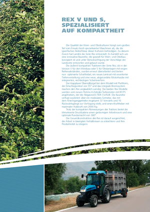 Traktory z napędem 4WD Landini Rex 90S