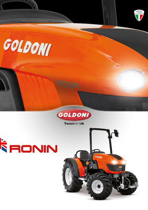 Traktory z napędem 4WD Goldoni Ronin 40