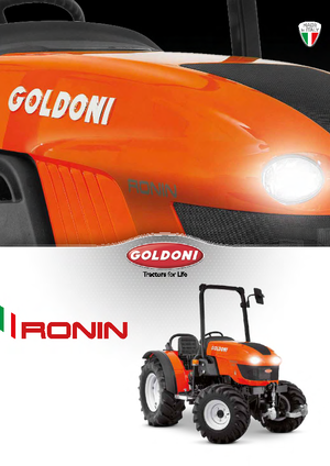 Traktory z napędem 4WD Goldoni Ronin 50